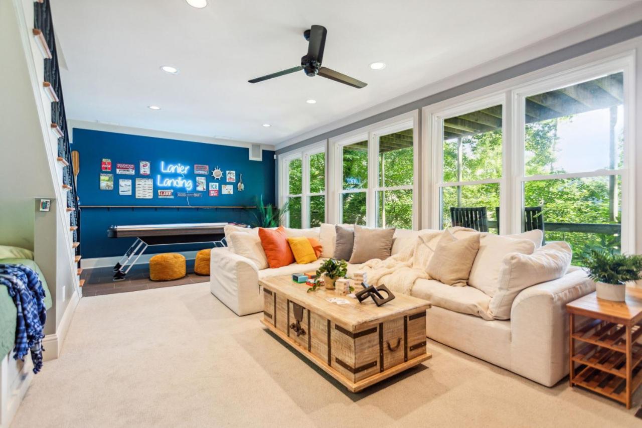 Lanier Landing - Private Dock Hot Tub Game Room Gainesville Dış mekan fotoğraf